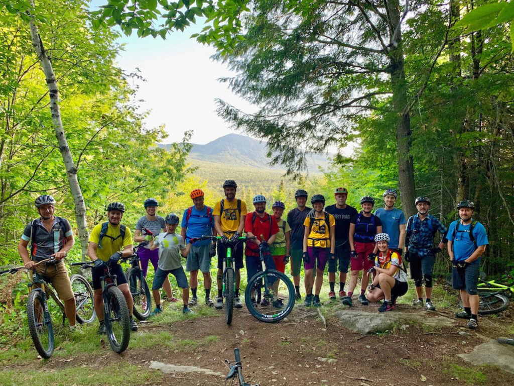 carrabasset valley trails group ride